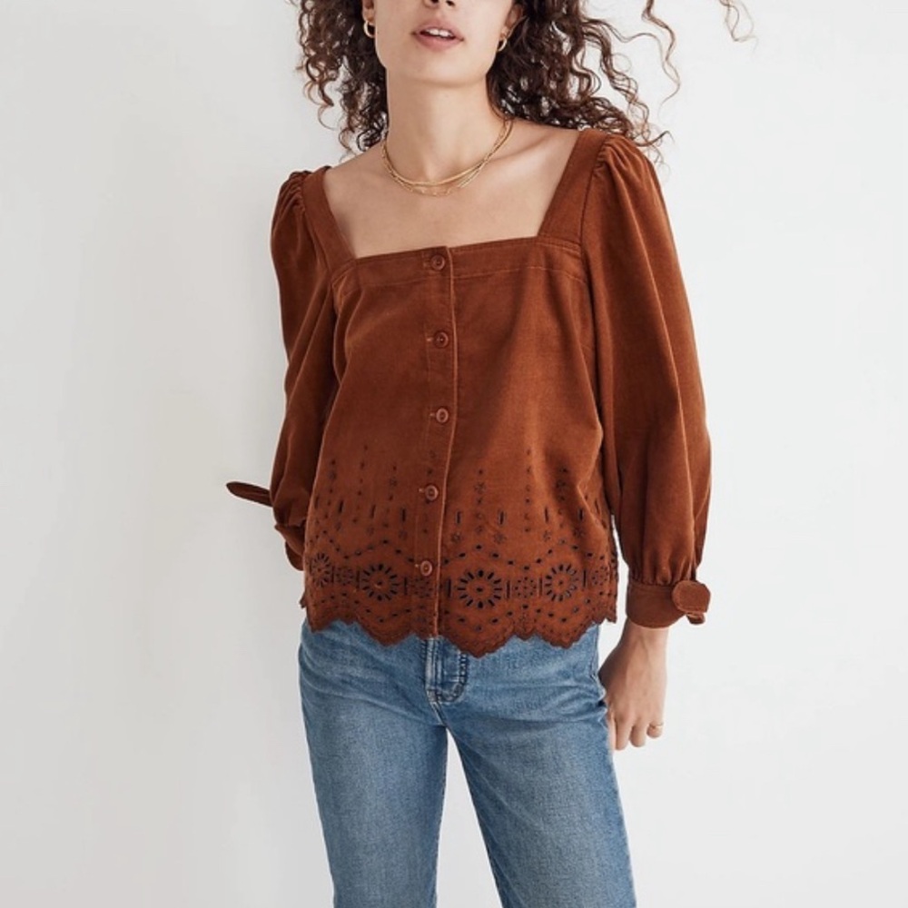 Madewell Corduroy Top | NWOT